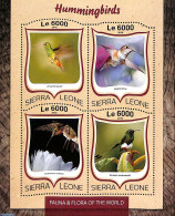 Sierra Leone 2016 Hummingbirds, Mint NH, Nature - Birds - Hummingbirds - Otros & Sin Clasificación