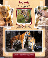 Sierra Leone 2016 Big Cats, Mint NH, Nature - Cat Family - Autres & Non Classés