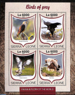 Sierra Leone 2016 Birds Of Prey, Mint NH, Nature - Birds Of Prey - Otros & Sin Clasificación