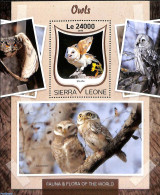 Sierra Leone 2016 Birds Of Prey, Mint NH, Nature - Birds - Birds Of Prey - Owls - Autres & Non Classés