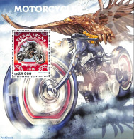 Sierra Leone 2016 Motorcycles, Mint NH, Nature - Transport - Birds Of Prey - Motorcycles - Motorräder