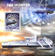 Sierra Leone 2016 Sea Hunter, Mint NH, Transport - Ships And Boats - Ships