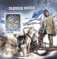 Sierra Leone 2016 Sledge Dogs, Mint NH, Nature - Sport - Dogs - Mountains & Mountain Climbing - Escalada