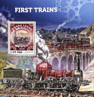 Sierra Leone 2016 First Trains, Mint NH, Sport - Transport - Mountains & Mountain Climbing - Railways - Arrampicata