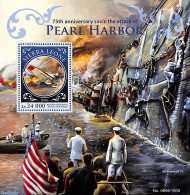 Sierra Leone 2016 Pearl Harbor, Mint NH, History - Transport - Flags - Militarism - World War II - Aircraft & Aviation.. - Militaria