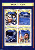 Sierra Leone 2016 Space Tourism, Mint NH, Transport - Space Exploration - Other & Unclassified