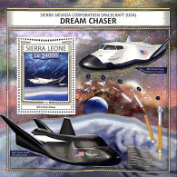 Sierra Leone 2016 Dream Chaser, Mint NH, Transport - Space Exploration - Autres & Non Classés