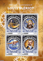 Sierra Leone 2016 80th Memorial Anniversary Of Louis Blériot, Mint NH, Transport - Aircraft & Aviation - Avions