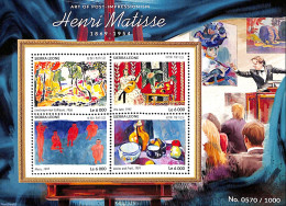 Sierra Leone 2015 Henri Matisse, Mint NH, Art - Paintings - Otros & Sin Clasificación