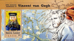 Sierra Leone 2015 Vincent Van Gogh, Mint NH, Art - Paintings - Vincent Van Gogh - Autres & Non Classés