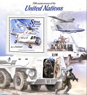Sierra Leone 2015 70th Anniversary Of The United Nations, Mint NH, History - Transport - United Nations - Automobiles .. - Autos