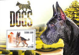 Sierra Leone 2015 Dogs, Mint NH, Nature - Dogs - Other & Unclassified