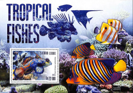 Sierra Leone 2015 Tropical Fishes, Mint NH, Nature - Fish - Vissen