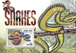 Sierra Leone 2015 Snakes, Mint NH, Nature - Reptiles - Snakes - Autres & Non Classés
