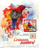 Sierra Leone 2015 Crimson Sunbird, Mint NH, Nature - Birds - Other & Unclassified