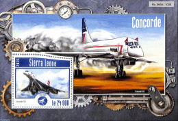Sierra Leone 2015 Concorde, Mint NH, Transport - Concorde - Aircraft & Aviation - Concorde