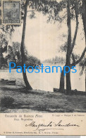 229581 ARGENTINA BUENOS AIRES PALERMO PARQUE 3 DE FEBRERO EL LAGO POSTAL POSTCARD - Argentinië