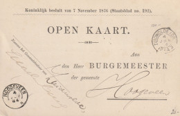 Kleinrond Zuidwolde (Dr) & Hoogeveen 1894 - Cartas & Documentos