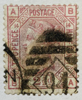 Grande-Bretagne YT N° 56 Used / Oblitéré Planche 14 - Used Stamps