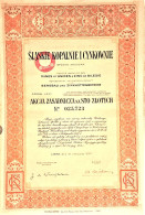 S.A. Slaskie Kopalnie I Cynkownie - Mines Et Usines à Zinc Silésie (1937) Lipiny - Mineral