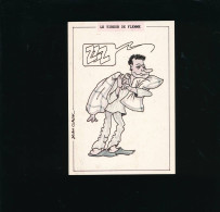 Illustrateur Jean Claval - Métiers B12 - Le Tireur De Flemme  -  Editions Forum Cartes Et Collections - Other & Unclassified