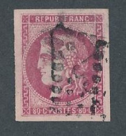 BM-69: FRANCE:  N° 48 Obl  Margé - 1870 Uitgave Van Bordeaux