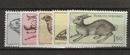 1955 MNH Tschechoslowakei, Mi 925-29 Postfris** - Unused Stamps