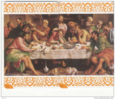 GREECE - Puzzle Of 2 Cards, Last Supper, Painting/Jacob Bassano, Exhibition In Athens, Tirage 750, 04/06 - Griekenland