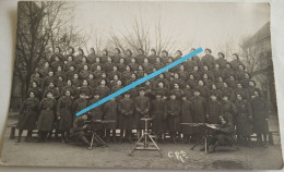 1940 Ligne Maginot Régiment Infanterie Compagnie Mitrailleuses Mortier Brandt Berets Poilu Ww2 39 40 Photo - Oorlog, Militair
