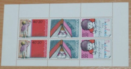 NETHERLANDS 1978, Children's Stamps, Paintings, Mi #B19, Miniature Sheet, MNH** - Autres & Non Classés