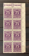 Deutsches Reich - 1923 - Michel Nr. 276 W OR Bogenteil Ecke - Postfrisch - Unused Stamps