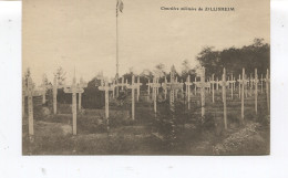 CPA - ZILLISHEIM - Cimetière Militaire (J. Kuntz, Edit.) - TBE - - Mulhouse