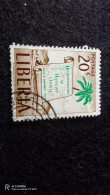 LİBERİA-1950-60         20  CENT            USED - Liberia