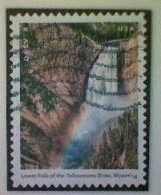 United States, Scott #5800d, Used(o), 2023, Waterfalls: Lower Falls, Yellowstone, (63¢) - Usados