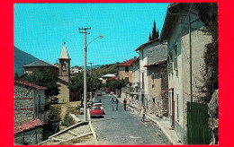 ITALIA - Abruzzo - Cartolina Viaggiata Nel 1983 - Petrella Liri (L'Aquila) - Via Vittorio Veneto - Andere & Zonder Classificatie