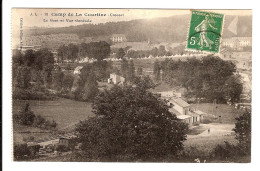 23 -  LA COURTINE - Camp De La Courtine - La Gare Et Vue Générale - La Courtine