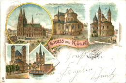 Gruss Aus Köln - Litho - Köln