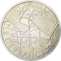 France, 10 Euro, Île-de-France, 2010, Paris, Argent, SPL, KM:1657 - Frankreich