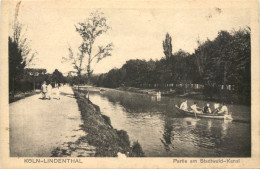 Köln-Lindenthal - Partie Am Stadtwald Kanal - Koeln