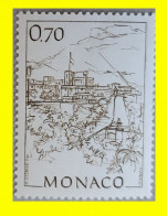 MONACO 1991 Monaco Di Una Volta - 1v Serie Ordinaria "La Rampe Major" - Nuovi
