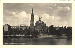 72114367 Kiel Stadttheater Mit Rathaus Kiel - Kiel