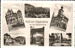 72114341 Heppenheim Bergstrasse Apotheke Brunnen Rathaus Fontaene Am Schwimmbad  - Heppenheim