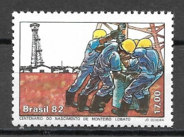 Brasil 1982 Centenário De Monteiro Lobato RHM  C1253 - Ungebraucht