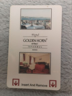 HOTEL KEYS - 2715 - TURKEY - HOTEL GOLDEN HORN ISTANBUL - Cartas De Hotels