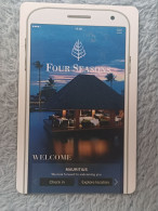 HOTEL KEYS - 2716 - MAURITIUS - FOUR SEASONS - Cartas De Hotels