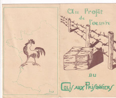 Condé-sur-Noireau (Calvados 14) Avril 1944 - WW2 -STALAG - AU PROFIT DE L'OEUVRE DU COLIS AU PRISONNIERS - Programs