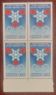 France  Bloc De 4 Timbres Neuf** YV N° 1520 Jeux Olympiques à Grenoble - Ungebraucht