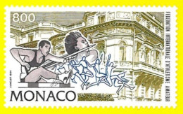 MONACO 1994 Internazionale Amateur Atletica Federation Sports 1v Set - Nuevos