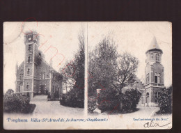 Tieghem - Villa Sti Arnoldi, Te Huren, (Oostkant) - Postkaart - Anzegem