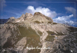 72114066 Bozen Suedtirol Rifugio Puez Huette Fliegeraufnahme Firenze - Andere & Zonder Classificatie